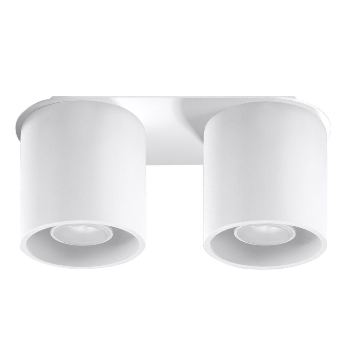 ORBIS 2 plafondlamp wit