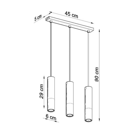 LOOPEZ 3L hanglamp