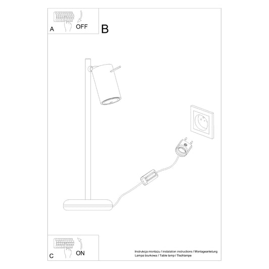 RING bureaulamp wit