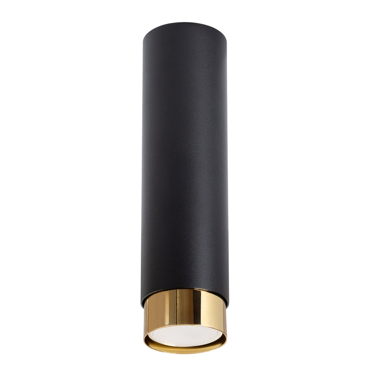 NERO plafondlamp zwart met goud 22,5 cm