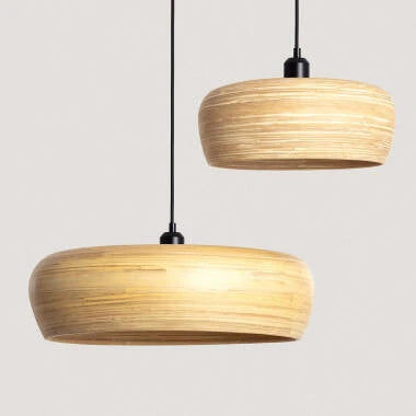 SORBIVO hanglamp in zwart textiel, afbeelding 6