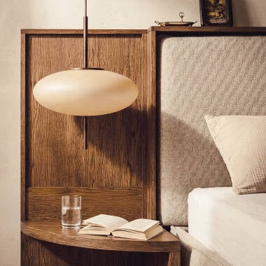 RAMBANO hanglamp in beige, afbeelding 6