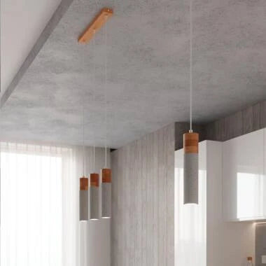 ZEMLAVO hanglamp in grijs, afbeelding 2