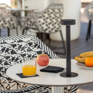 LARVANO tafellamp in zwart, afbeelding 6