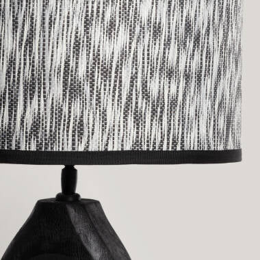 GORSAVO tafellamp wit / zwart, productfoto 2