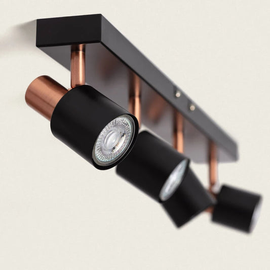 NESTRANO plafondlamp met vier verstelbare spots