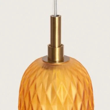 ONDRAVO hanglamp meerkleurig, plafondkap en ophanging