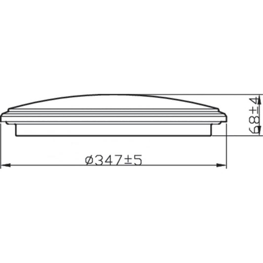 RASKAVO plafondlamp zilver, afbeelding 2