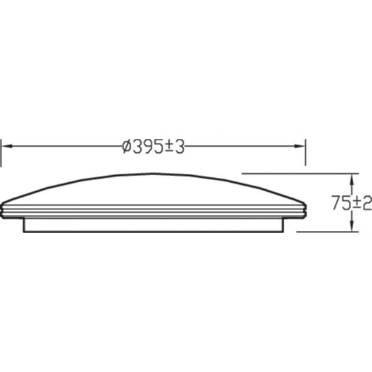 FOSTIVO ronde platte LED plafondlamp, afbeelding 2