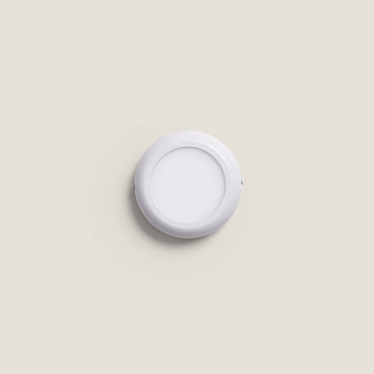 KOLZIVO rond LED opbouwpaneel in wit