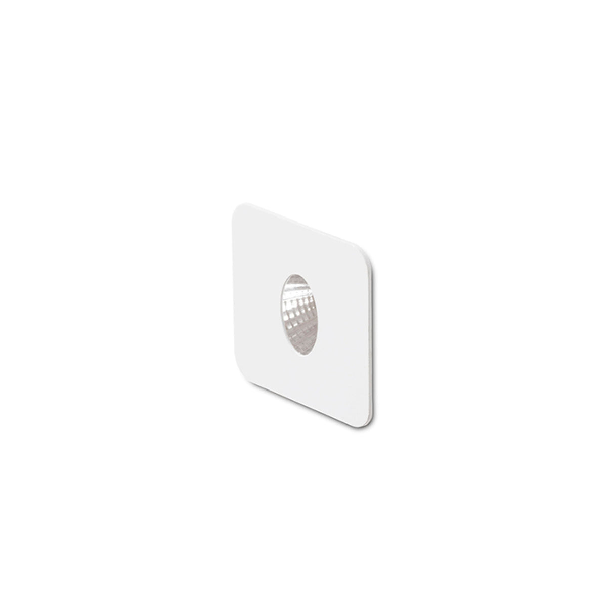 RIO SQ O vierkante inbouw wandlamp wit