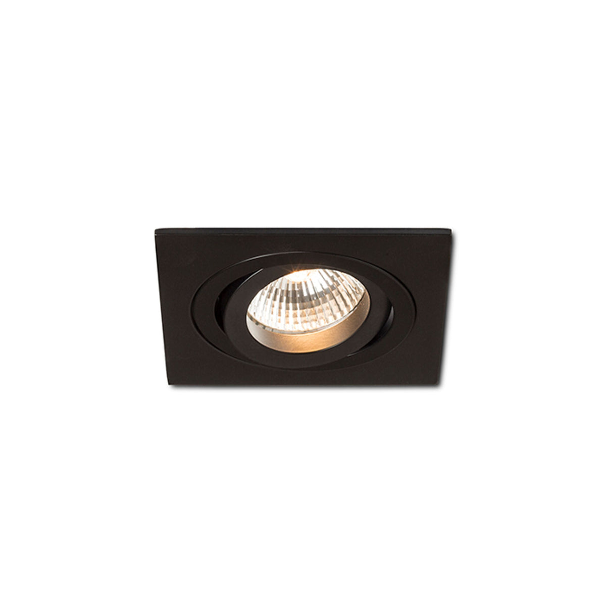 PASADENA GU10 SQ I inbouwspot zwart