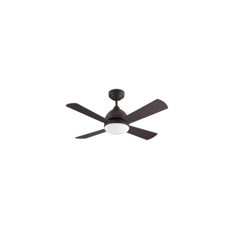 CLOVIVO | plafondventilator met verlichting en omkeerbare bladen 106,6 cm | 2x E27 max 30W | zwart