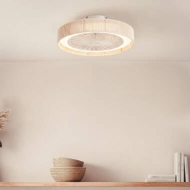 JERNARO | plafondventilator met verlichting 50 cm | 24W 3000-6500K 1920 lm | beige
