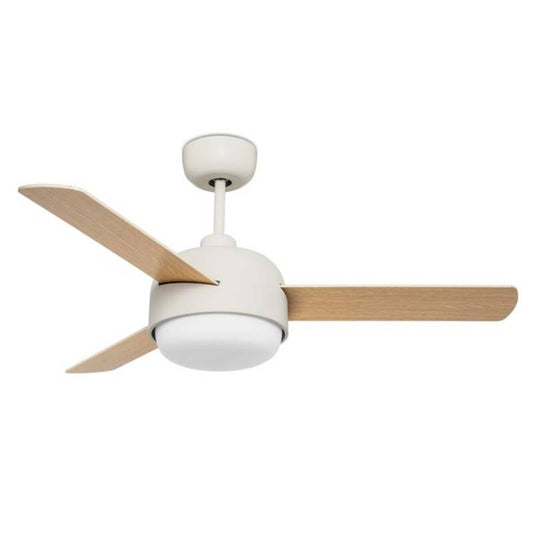 WISPARO | plafondventilator met verlichting en omkeerbare bladen 106,6 cm | 2x E27 max 40W | wit