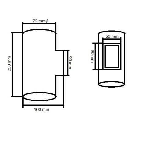 Wandlamp Rialtaro in een interieur