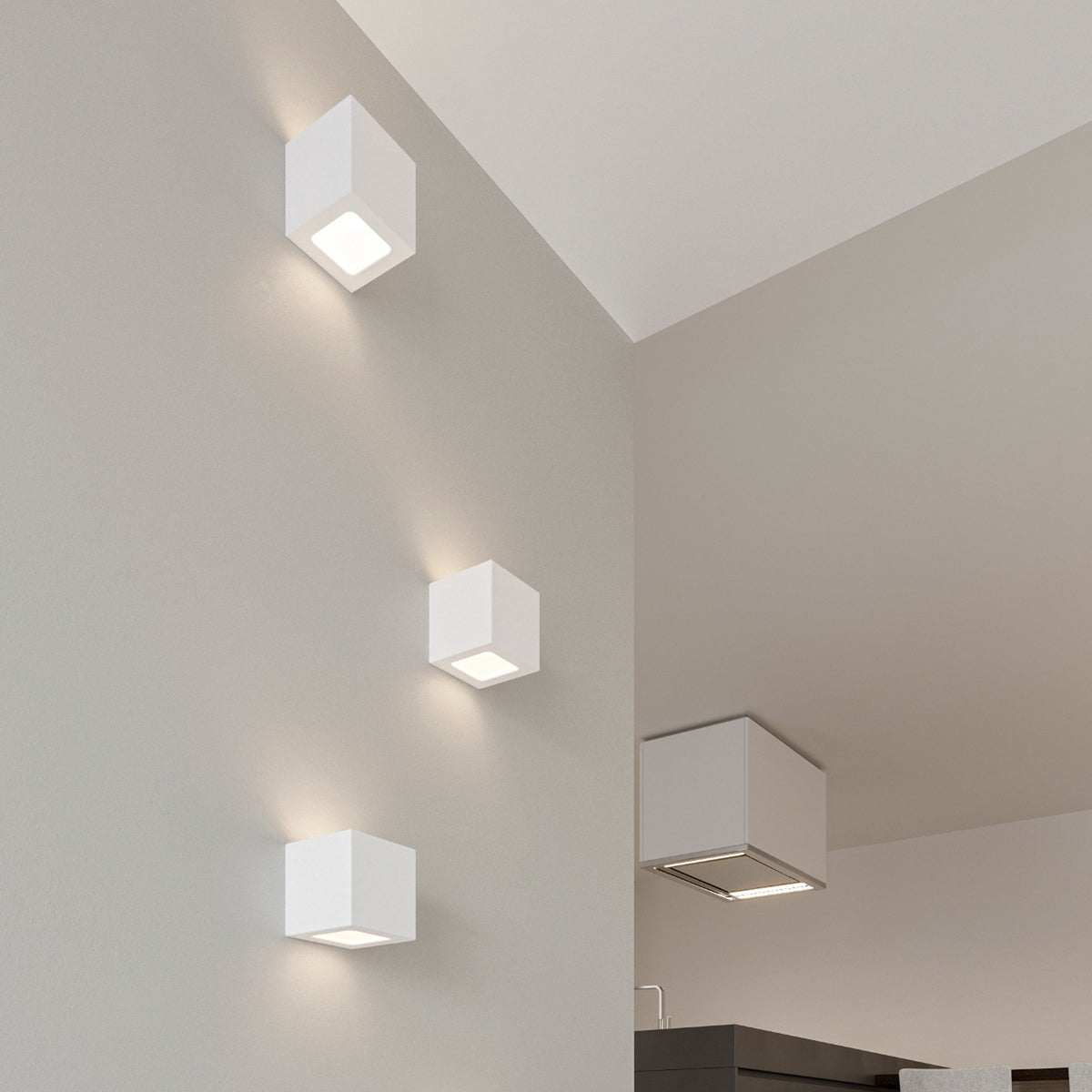 LEO wandlamp in wit
