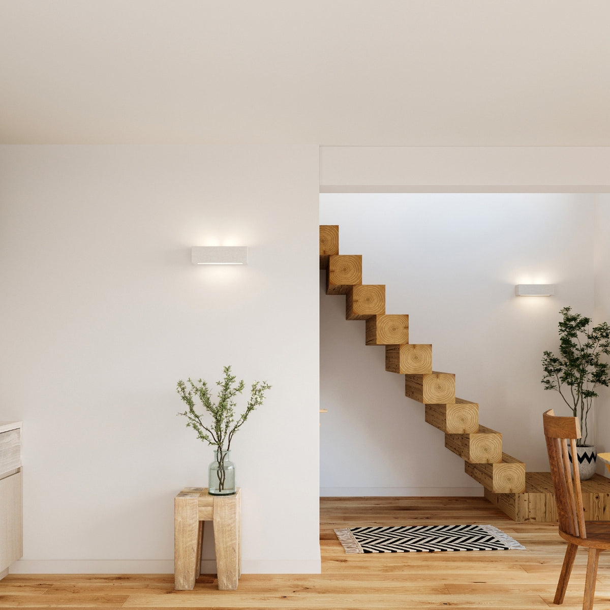 VEGA wandlamp in wit