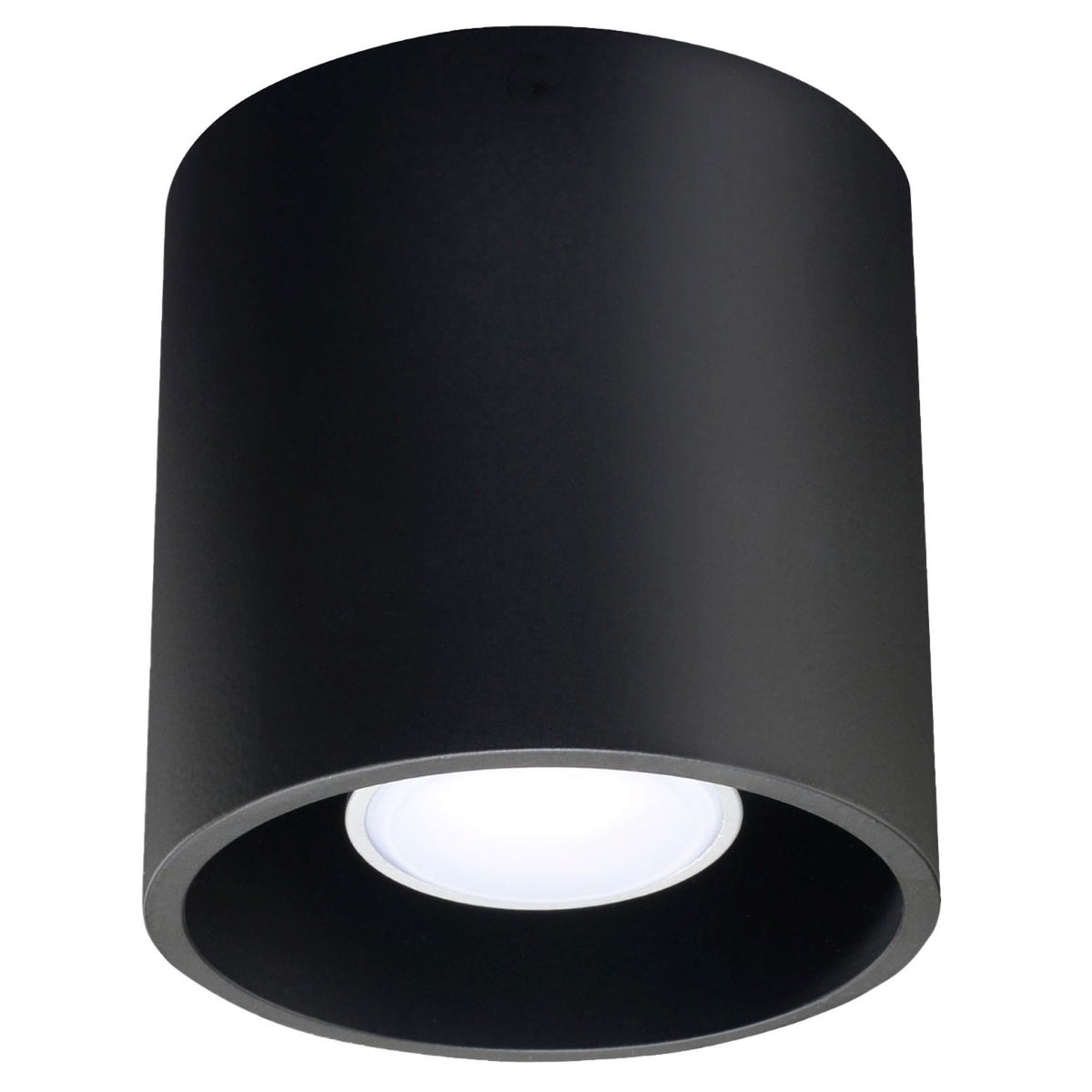 ORBIS 1 plafondlamp zwart