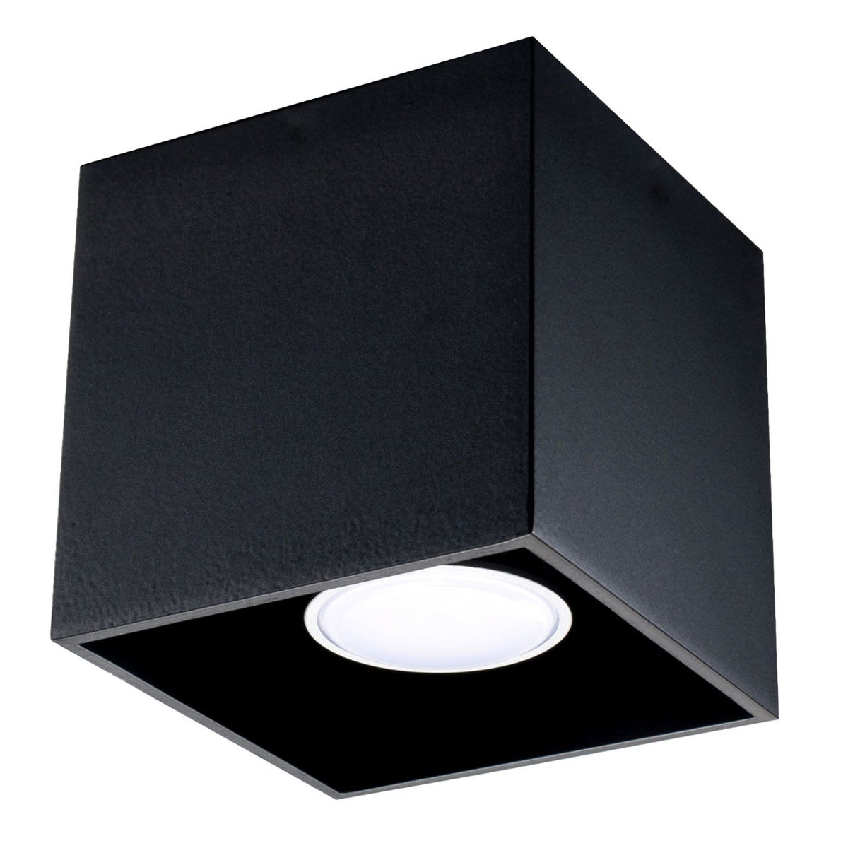 QUAD 1 plafondlamp zwart