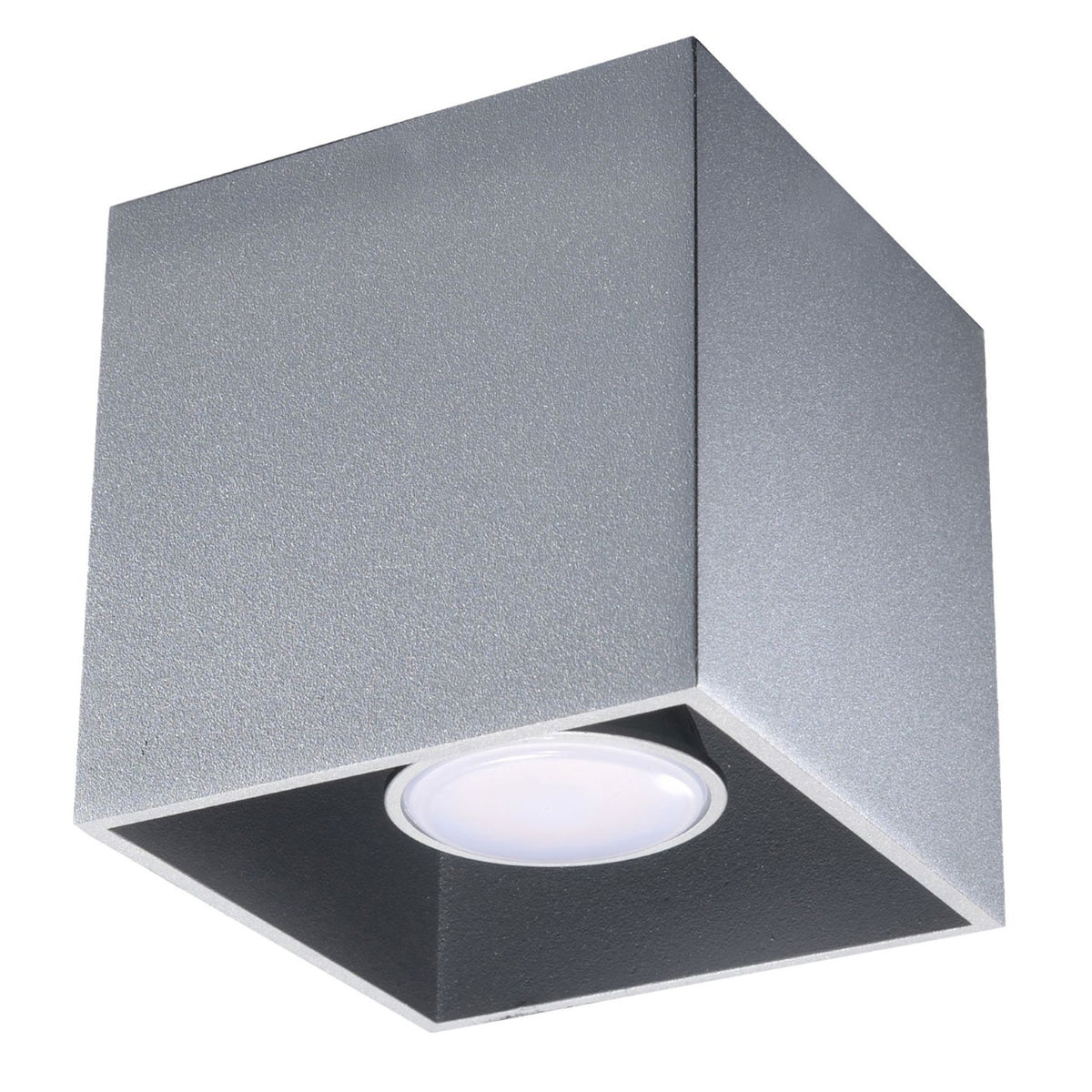 QUAD 1 plafondlamp grijs