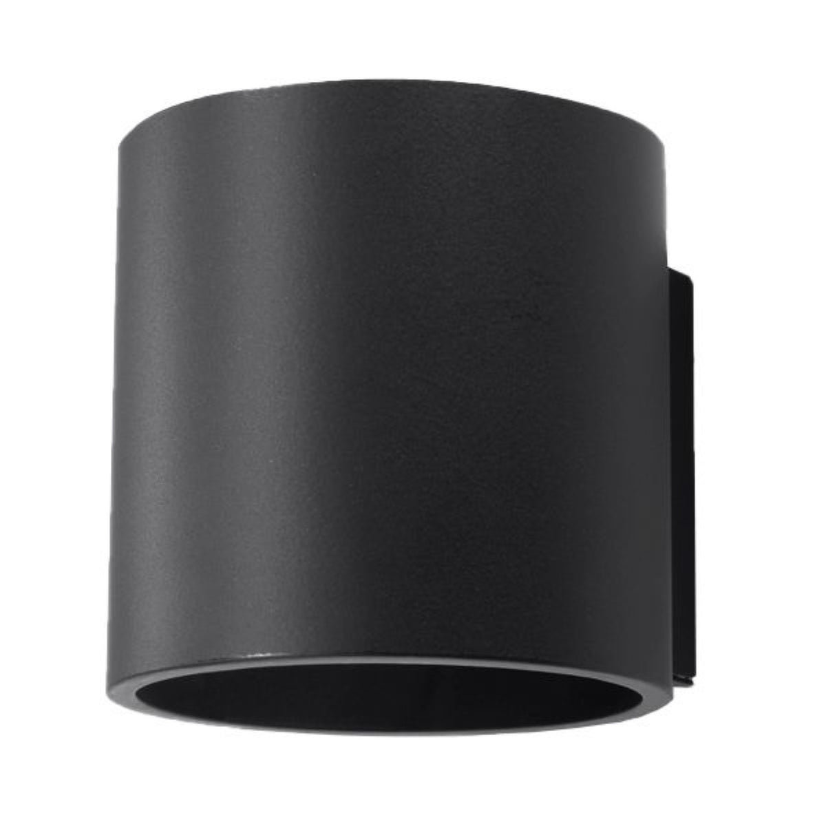 ORBIS 1 wandlamp in zwart