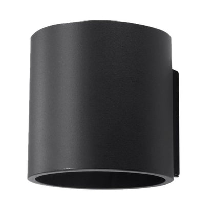 ORBIS 1 wandlamp in zwart