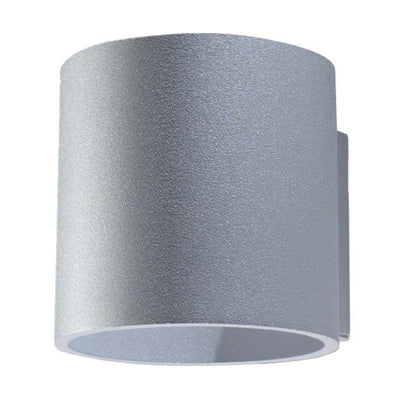ORBIS 1 wandlamp in grijs