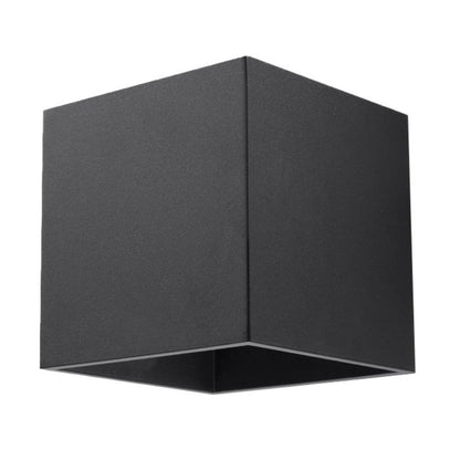QUAD 1 wandlamp in zwart