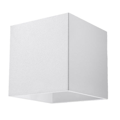 QUAD 1 wandlamp in wit