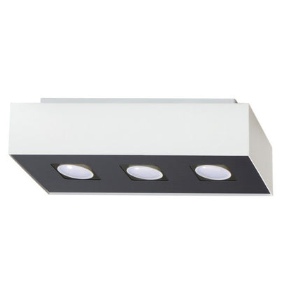 MONO 3 plafondlamp wit