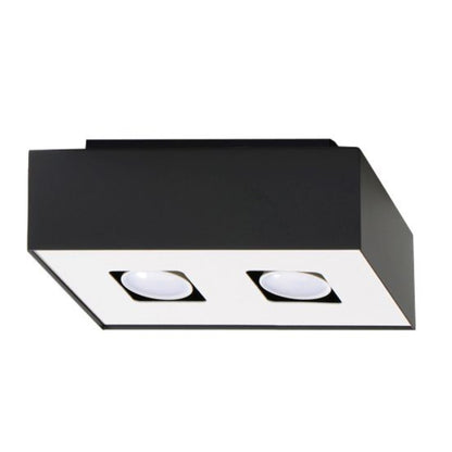 MONO 2 plafondlamp zwart