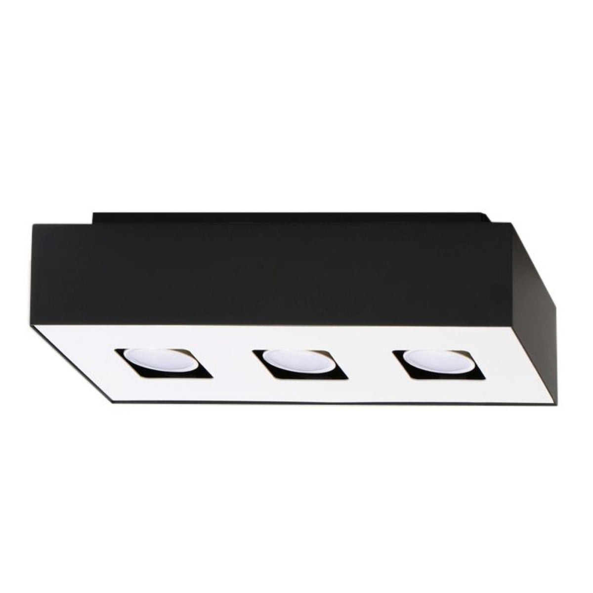 MONO 3 plafondlamp zwart