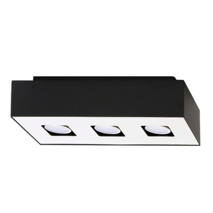 MONO 3 plafondlamp zwart