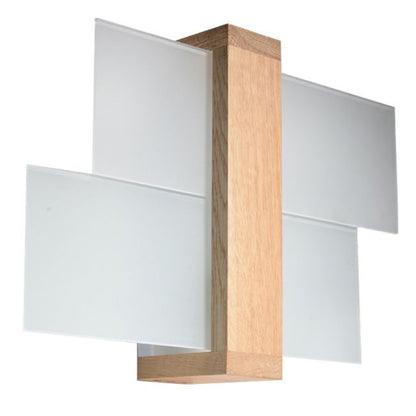 FENIKS 1 wandlamp natuurlijk hout