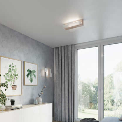 FENIKS 1 wandlamp natuurlijk hout