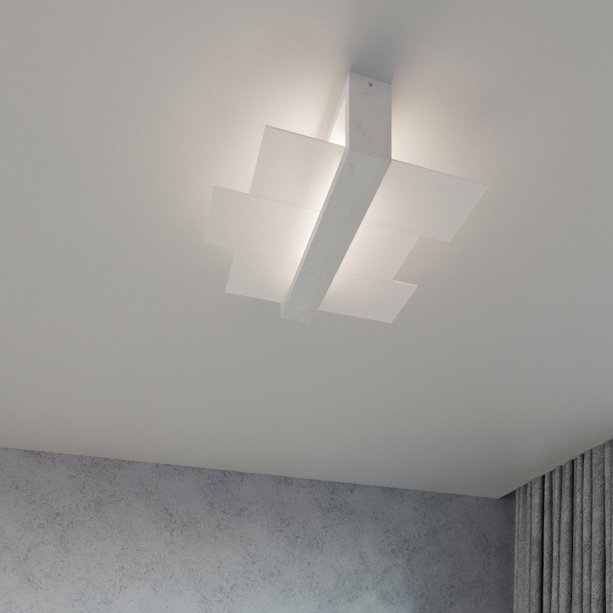 FENIKS 1 wandlamp wit