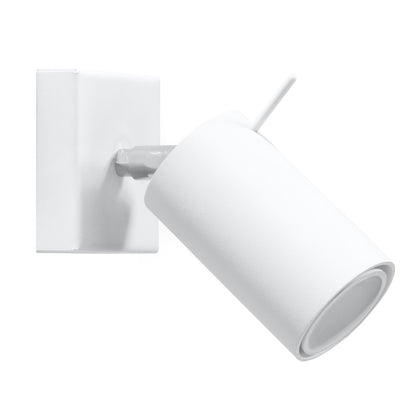 RING wandlamp in wit