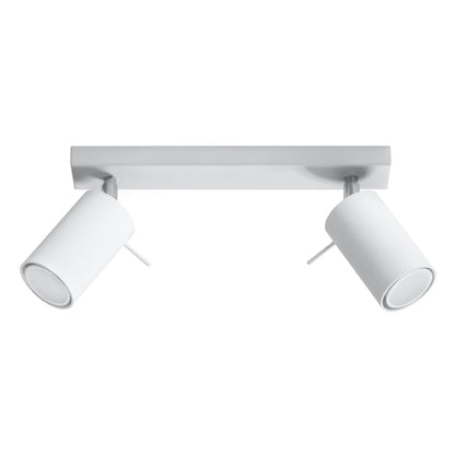 RING 2 plafondlamp wit