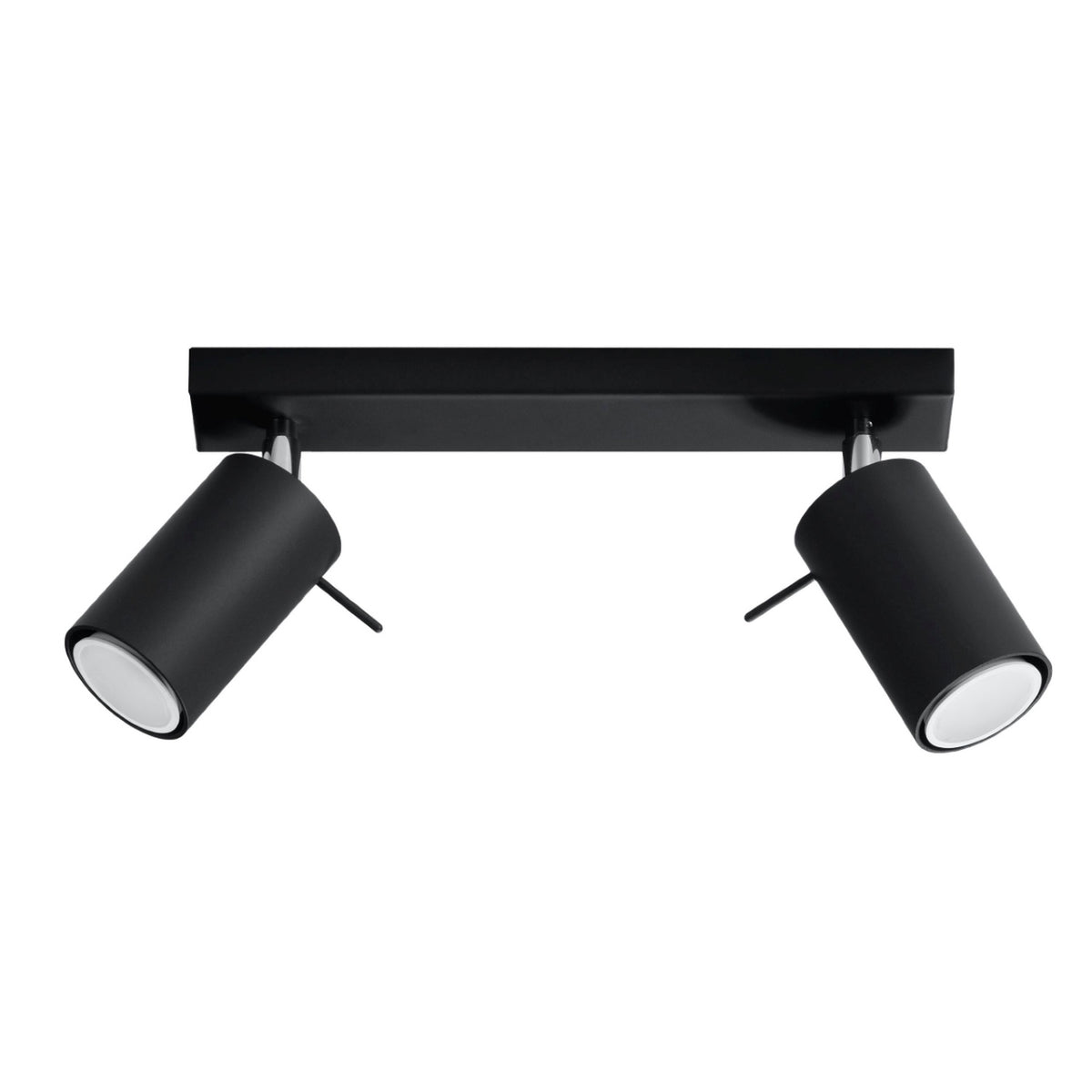 RING 2 plafondlamp zwart