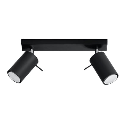 RING 2 plafondlamp zwart