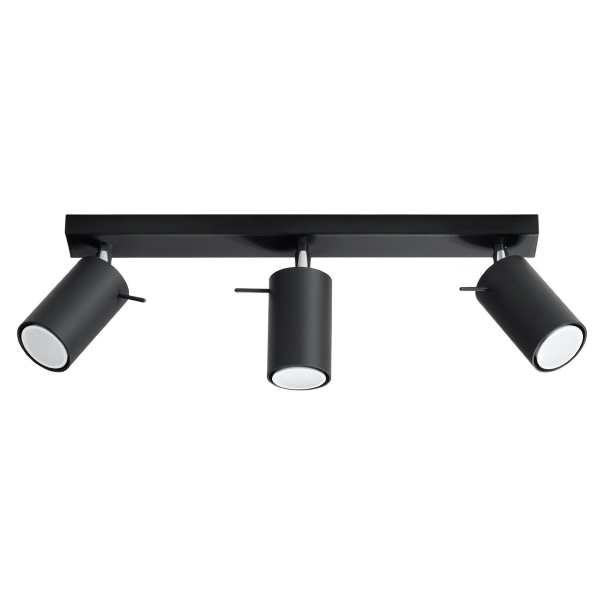 RING 3 plafondlamp zwart