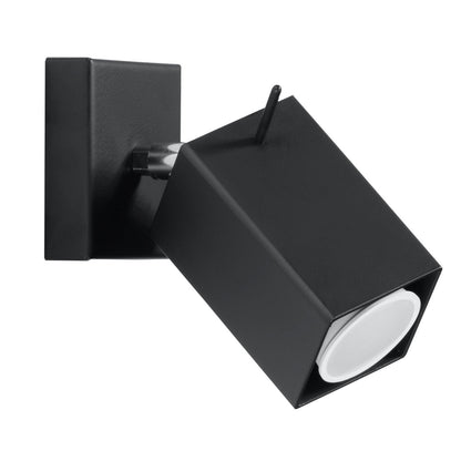 MERIDA wandlamp in zwart