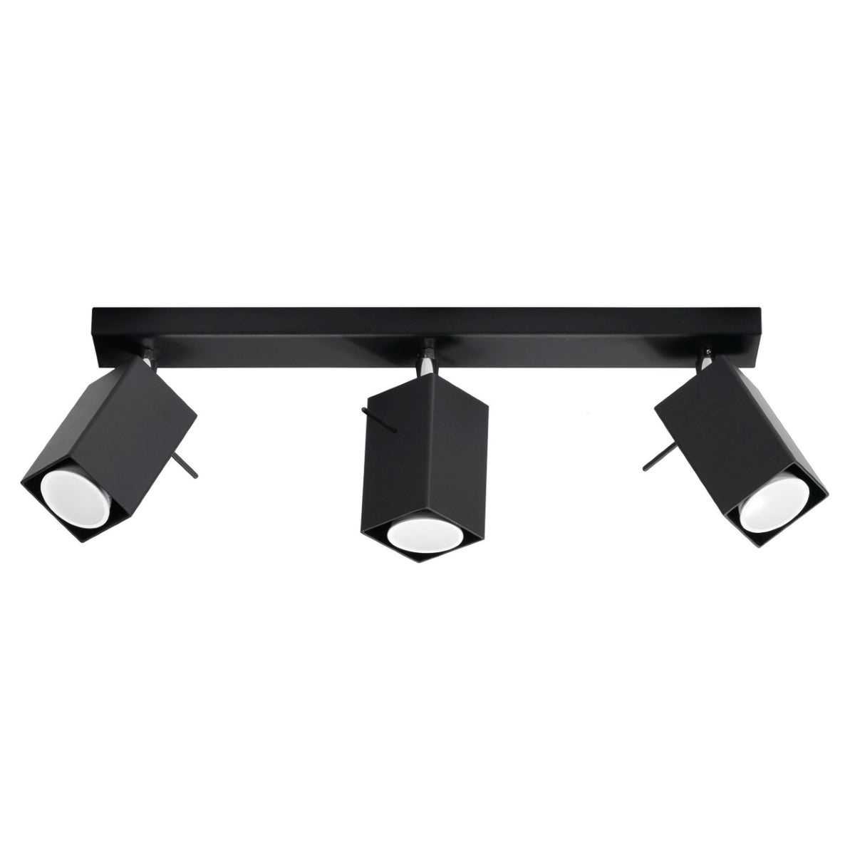 MERIDA 3 plafondlamp zwart