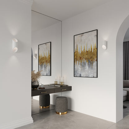PENNE 30 wandlamp in wit