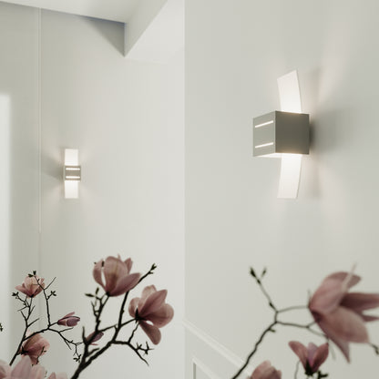 LORETO wandlamp in grijs