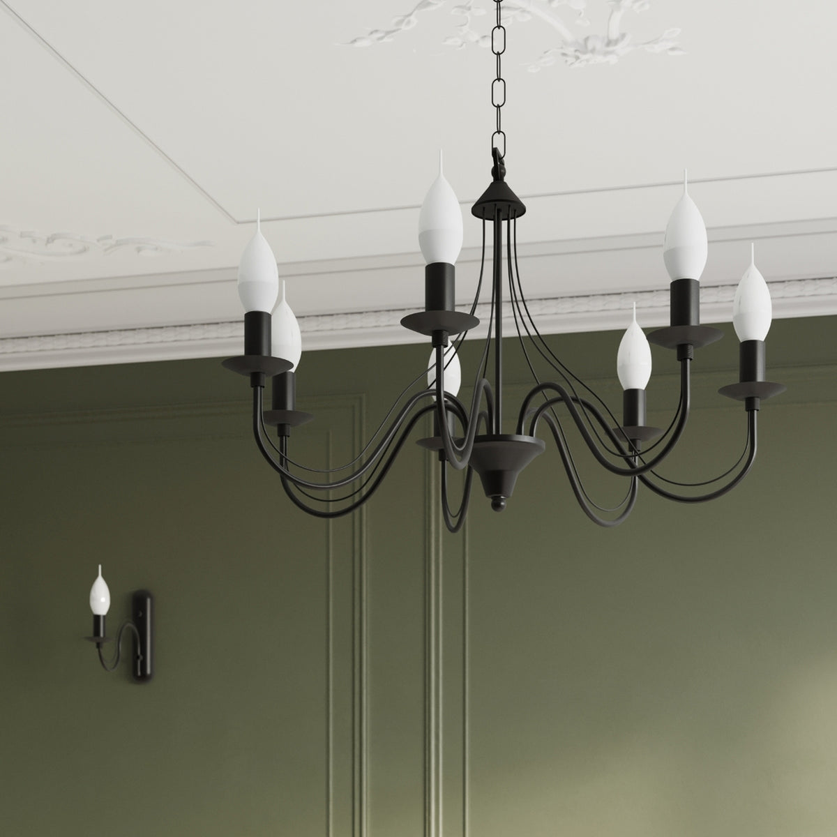 MINERWA wandlamp in zwart