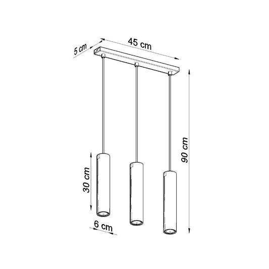 LAGOS 3L hanglamp