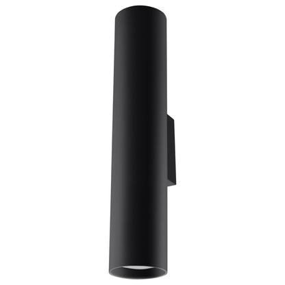 LAGOS 2 wandlamp zwart