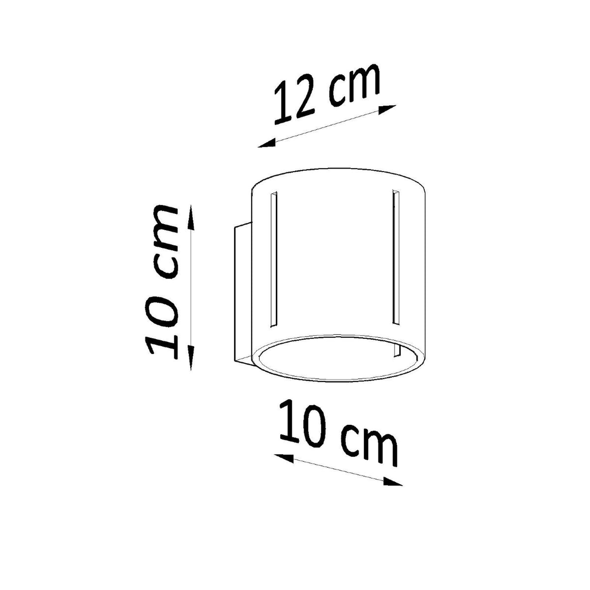 INEZ wandlamp wit